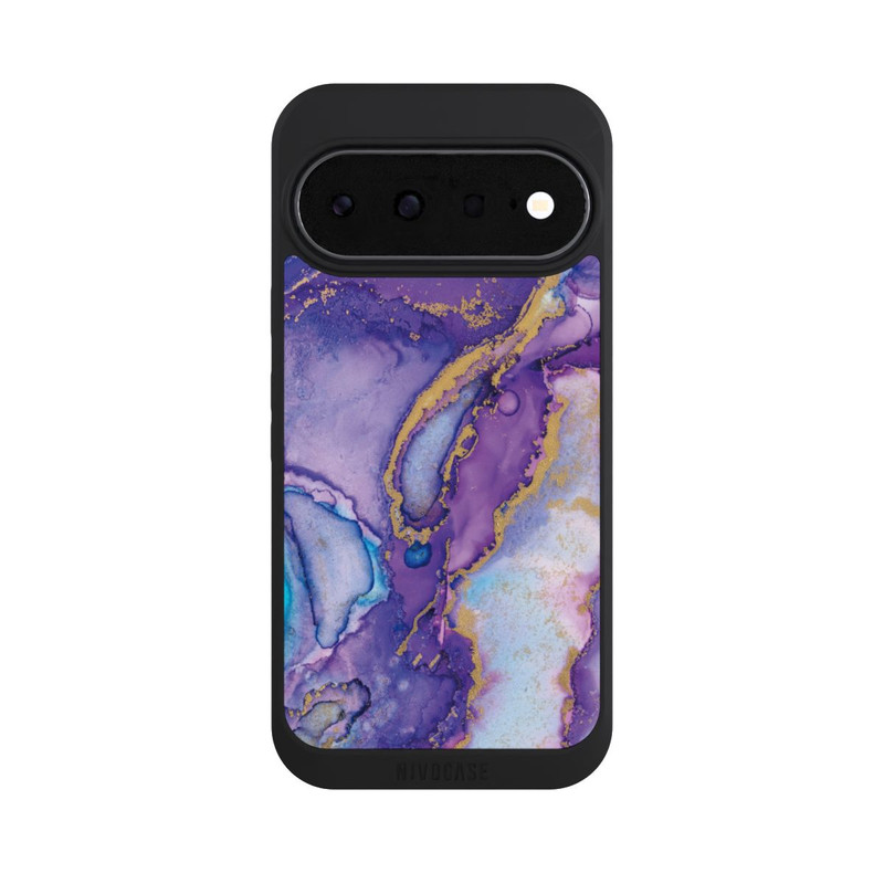 Pixel 11 NIVOpure Encre tourbillonnante violette et bleue