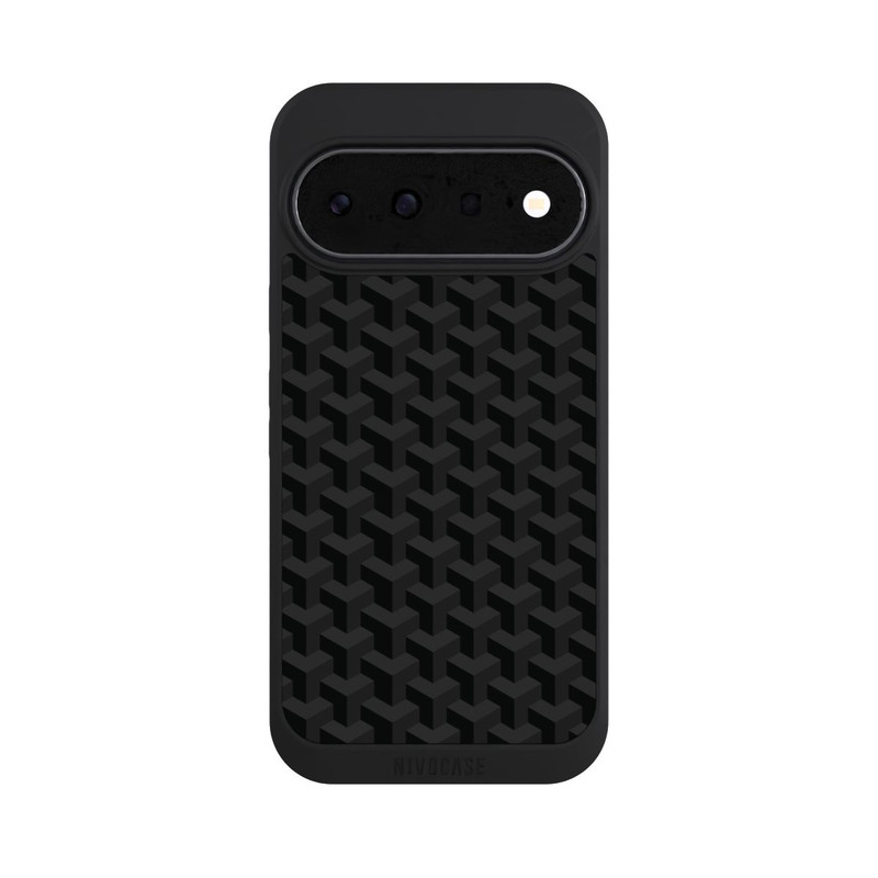 Pixel 11 NIVOpure Black Isometric Pattern