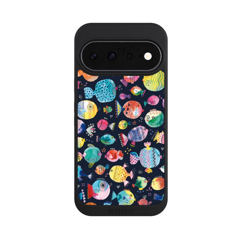 Pixel 11 NIVOpure Strandkugelfische Kinder Marineblau