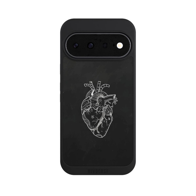 Pixel 11 NIVOpure Heart Drawing Black