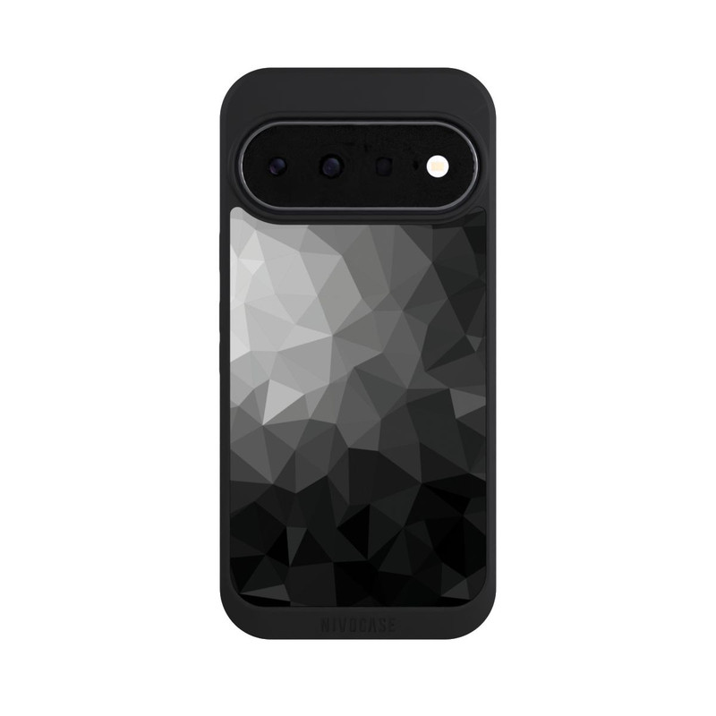 Pixel 11 NIVOpure Polygonales Mosaik Schwarz/Weiß