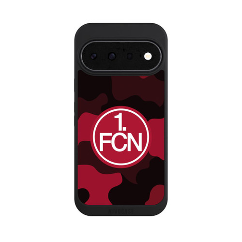 Google Pixel 11 NIVOpure FCN Logo Weiß in Roter Tarnung