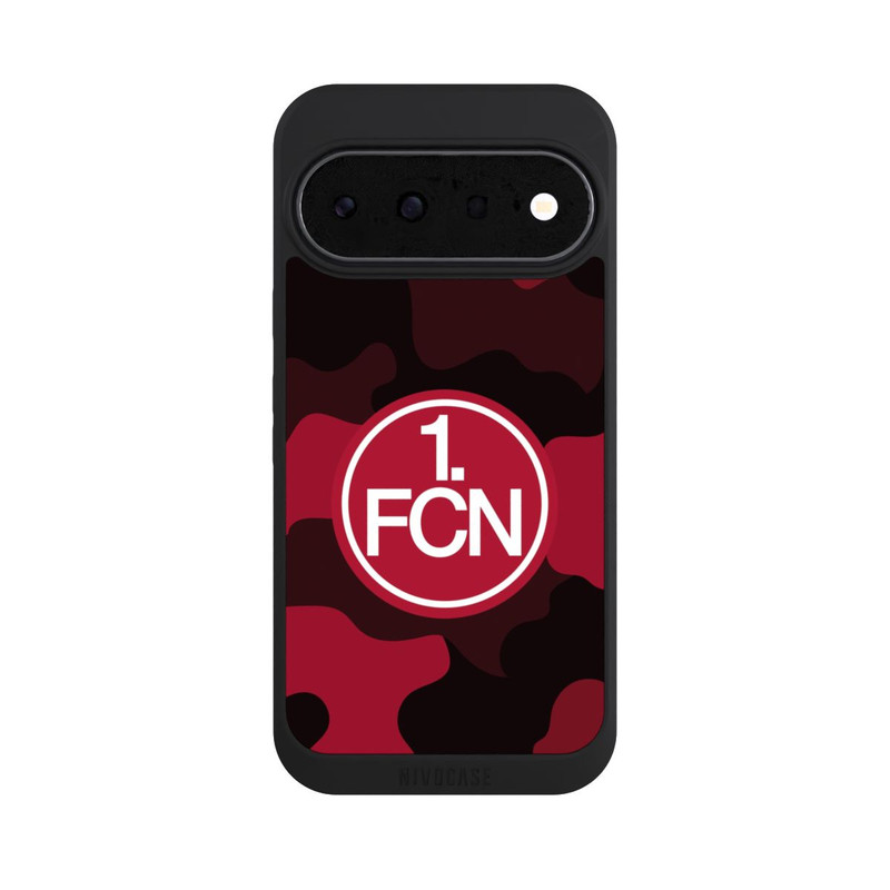 Pixel 11 NIVOpure FCN Logo Weiß in Roter Tarnung