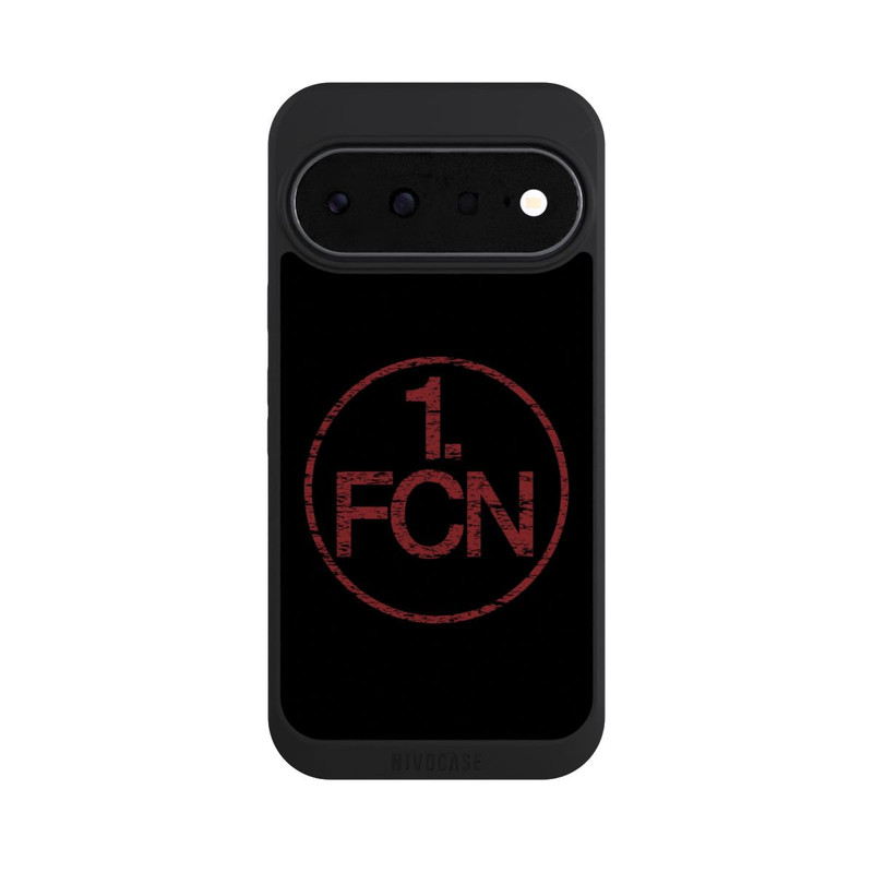 Pixel 11 NIVOpure FCN Logo Rot Hintergrund Schwarz