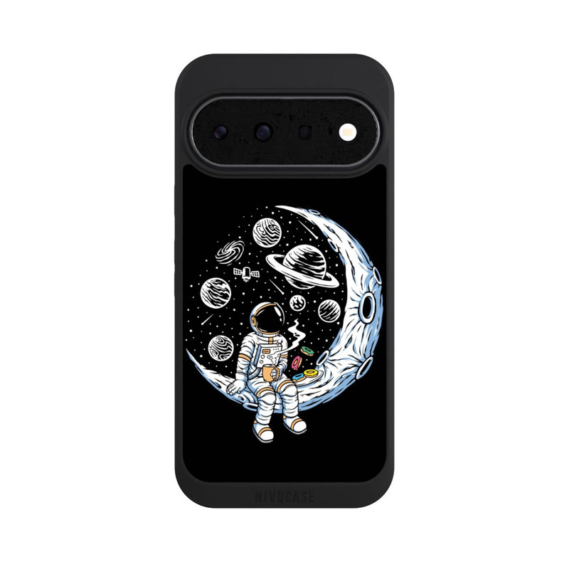 Pixel 11 NIVOpure Astronaut Drinking Coffee