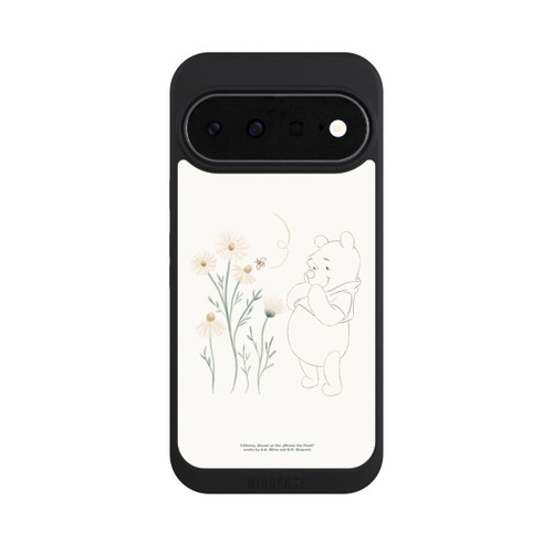 Google Pixel 11 NIVOpure Winnie Puuh sieht sich Gänseblümchen an