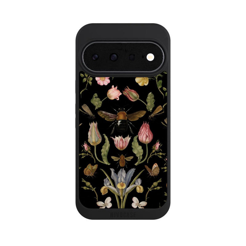 Pixel 11 NIVOpure Wildblumen und Biene Schwarz
