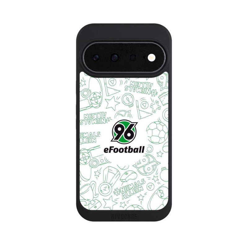Pixel 11 NIVOpure Hannover 96 Football Pattern Design White