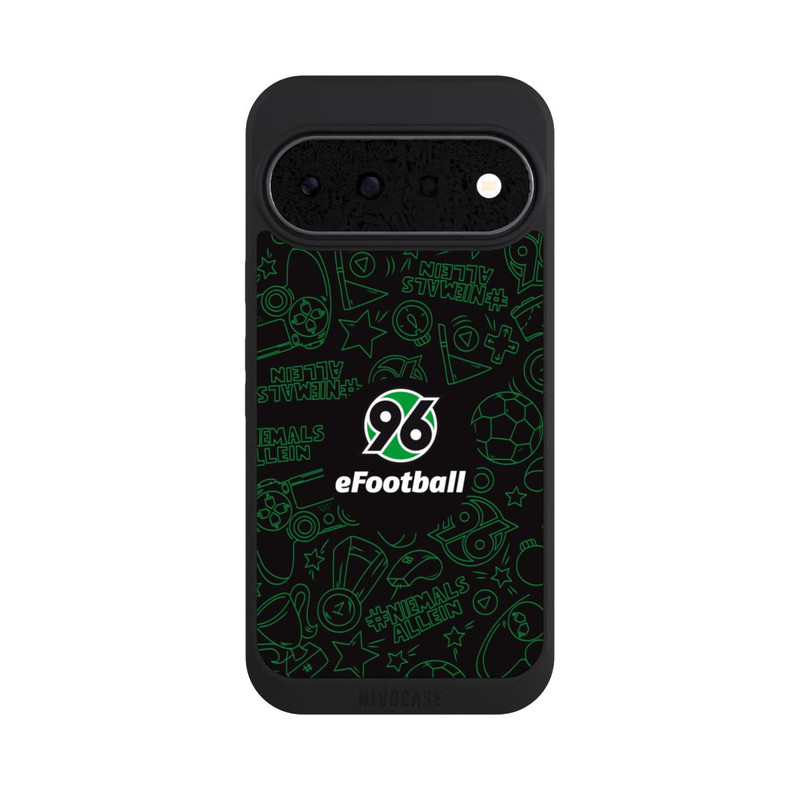 Pixel 11 NIVOpure Hannover 96 Football Pattern Design Black