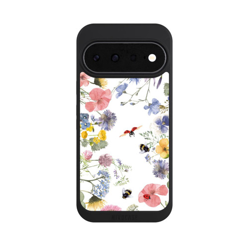 Google Pixel 11 NIVOpure Bunte Frühlingsblumen und Bienen