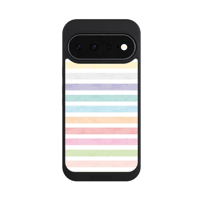 Pixel 11 NIVOpure Regenbogenfarbene Streifen