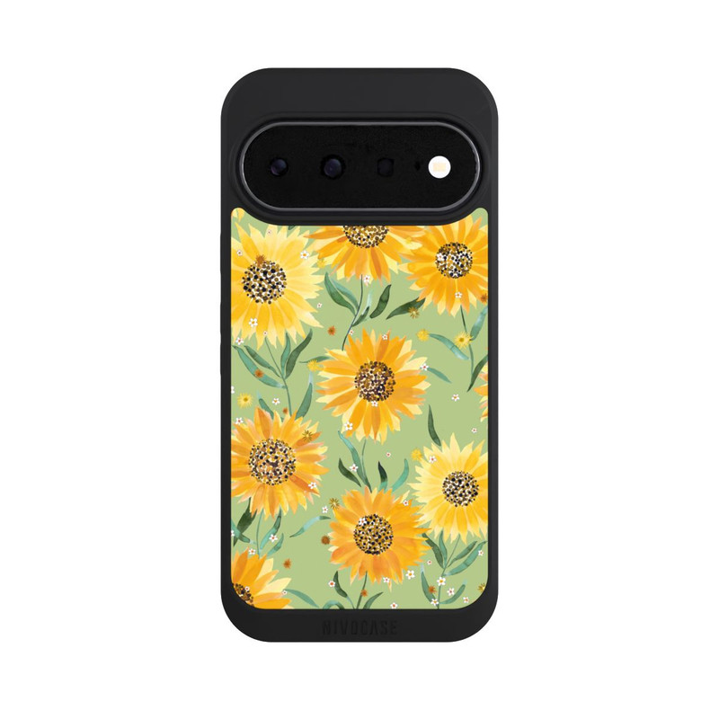 Pixel 11 NIVOpure Sonnenblumen grün