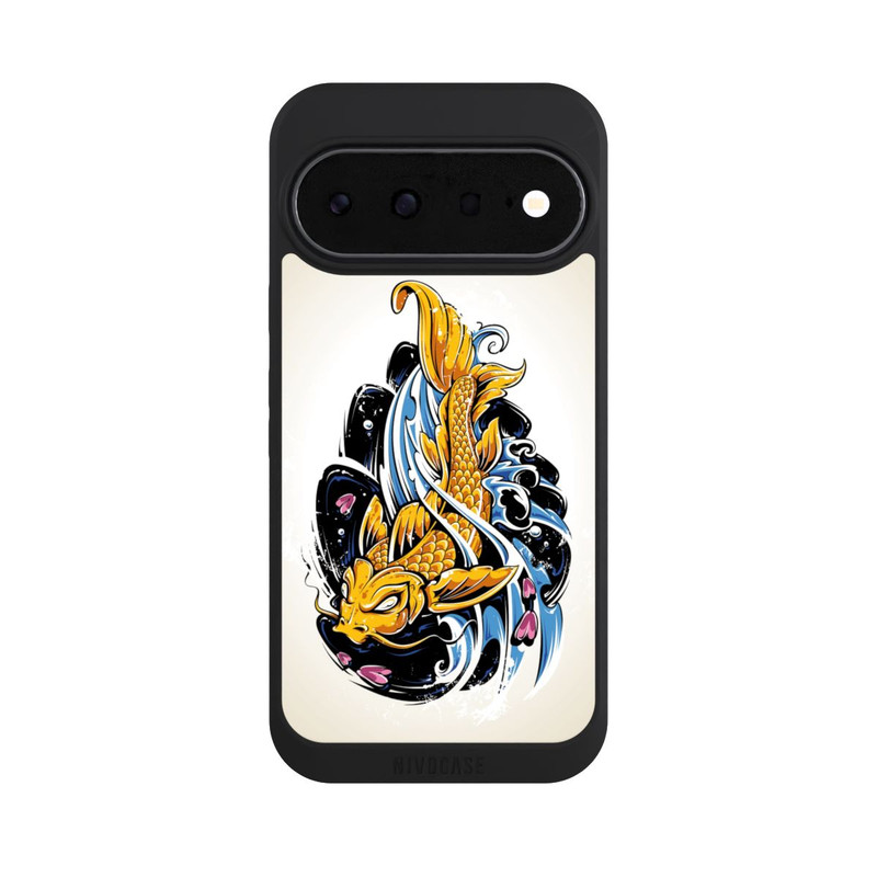 Pixel 11 NIVOpure Japanese Fish Illustration 