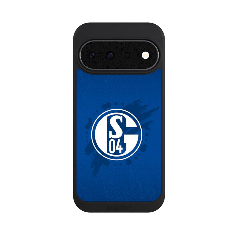 Pixel 11 NIVOpure Schalke 04 Farbe Fleck Blau