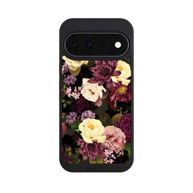 Pixel 11 NIVOpure Dunkle Blumen Bienen