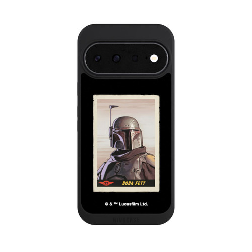Google Pixel 11 NIVOpure Boba Fett Badges Schwarzer Hintergrund