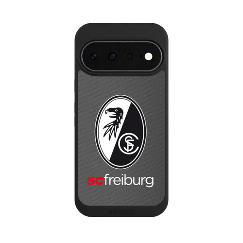 Google Pixel 11 NIVOpure Carbon Hell Hintergrund mit dem Schriftzug SC Freiburg