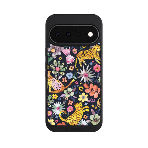 Google Pixel 11 NIVOpure Frühlingsblumen mit Tiger schwarz