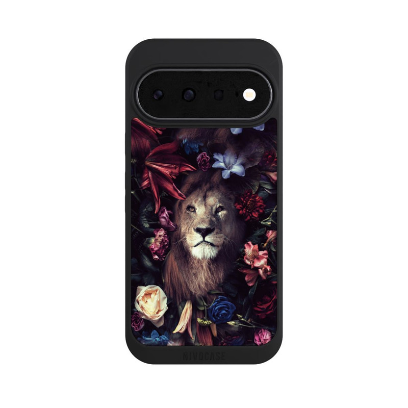 Pixel 11 NIVOpure Löwe Blumenrahmen