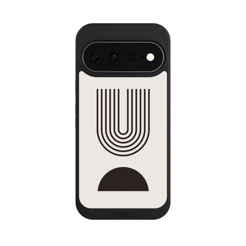 Pixel 11 NIVOpure Moderne Kunst Schwarze Linien