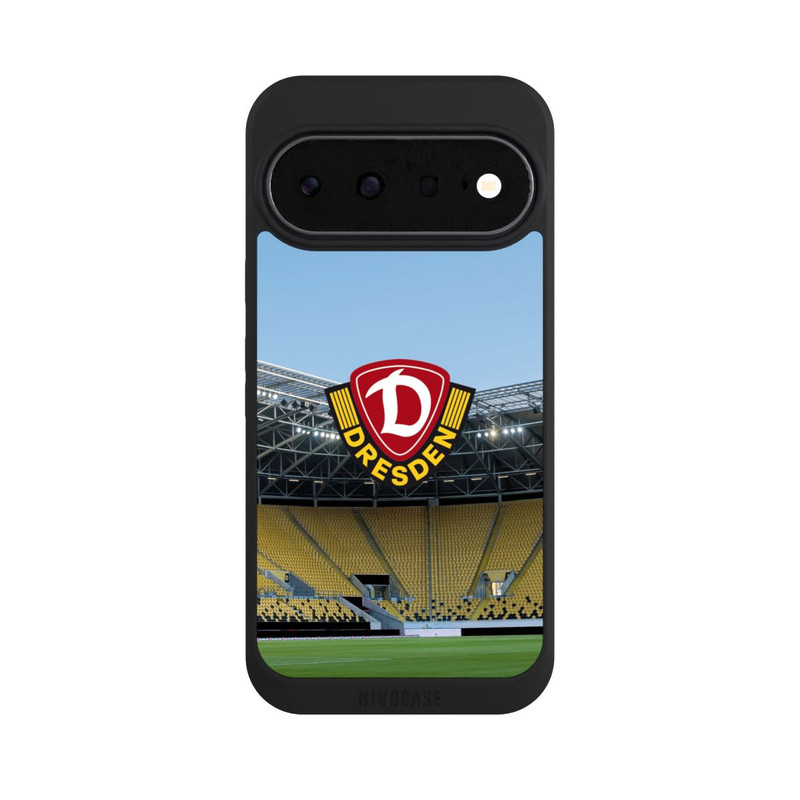 Pixel 11 NIVOpure Dynamo Dresden Stadion Logo