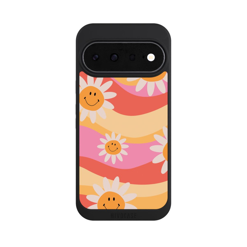 Pixel 11 NIVOpure Retro Smiles Orange Colorful