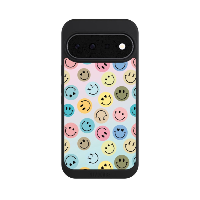 Pixel 11 NIVOpure Smiles Emotes Pattern Colorful