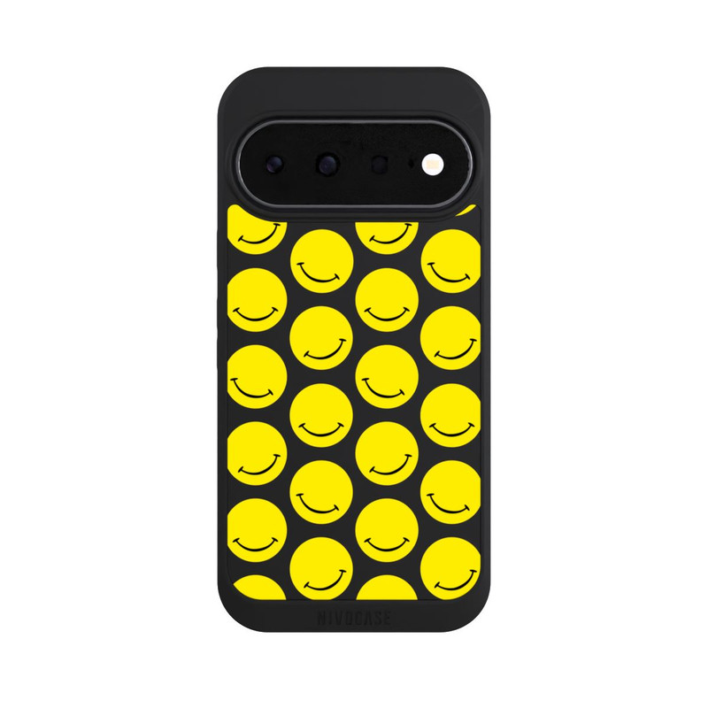 Pixel 11 NIVOpure Smile Pattern Yellow Transparent