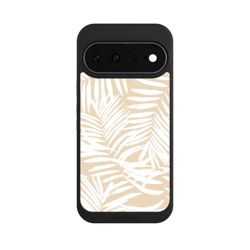 Pixel 11 NIVOpure Beige Boho Farn Hintergrund