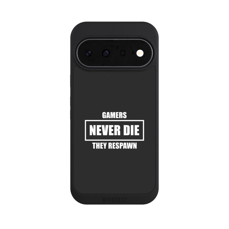 Pixel 11 NIVOpure GAMERS NEVER DIE. THEY RESPAWN.
