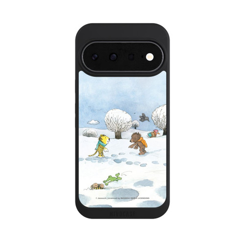 Google Pixel 11 NIVOpure Kleiner Bär und kleiner Tiger im Schnee