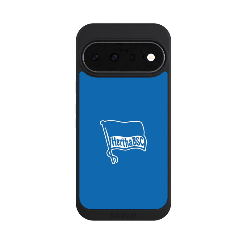 Pixel 11 NIVOpure Hertha BSC Blauer Hintergrund