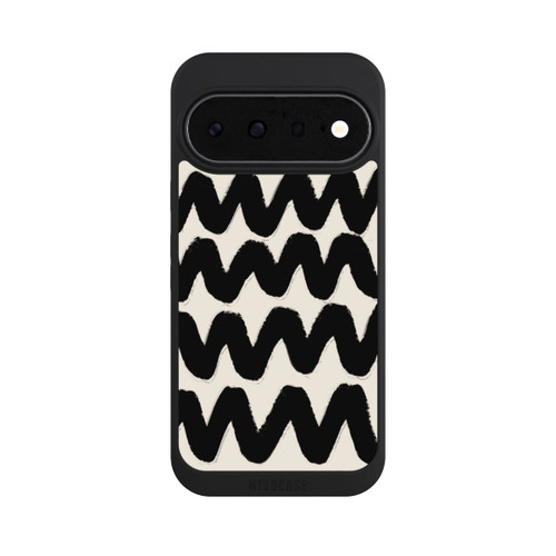 Google Pixel 11 NIVOpure Schwarzes Wellenmuster