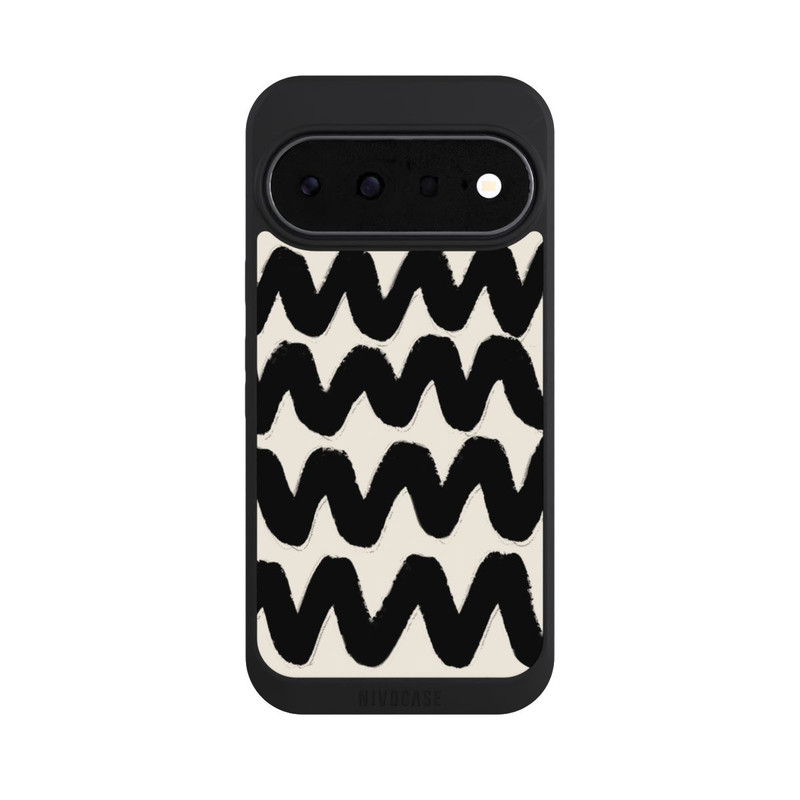 Pixel 11 NIVOpure Vagues Noires Pattern