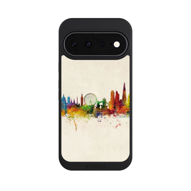 Pixel 11 NIVOpure London Skyline Vintage Hintergrund