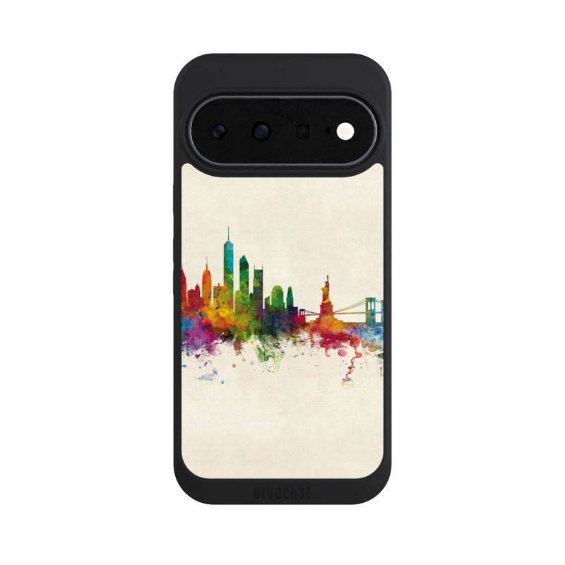 Pixel 11 NIVOpure New York Skyline V2 Vintage Hintergrund