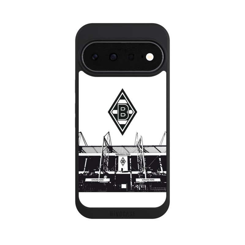 Pixel 11 NIVOpure Borussia-Park Schwarz und Weiß