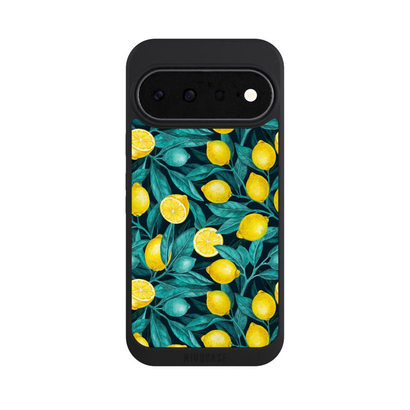 Pixel 11 NIVOpure Zitronen und Blätter dunkel