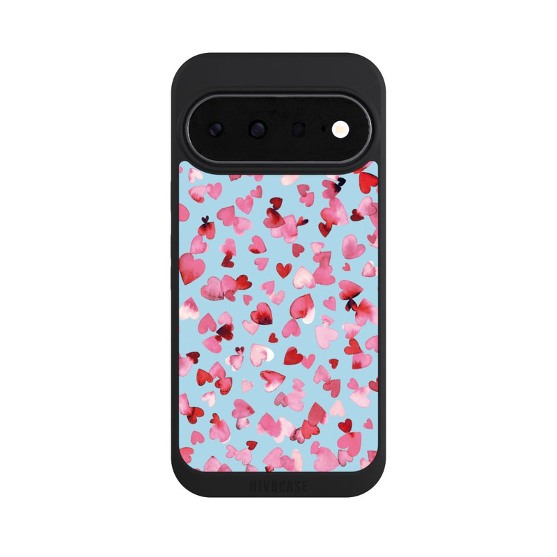 Pixel 11 NIVOpure Valentinstagsherzen in rosa blau