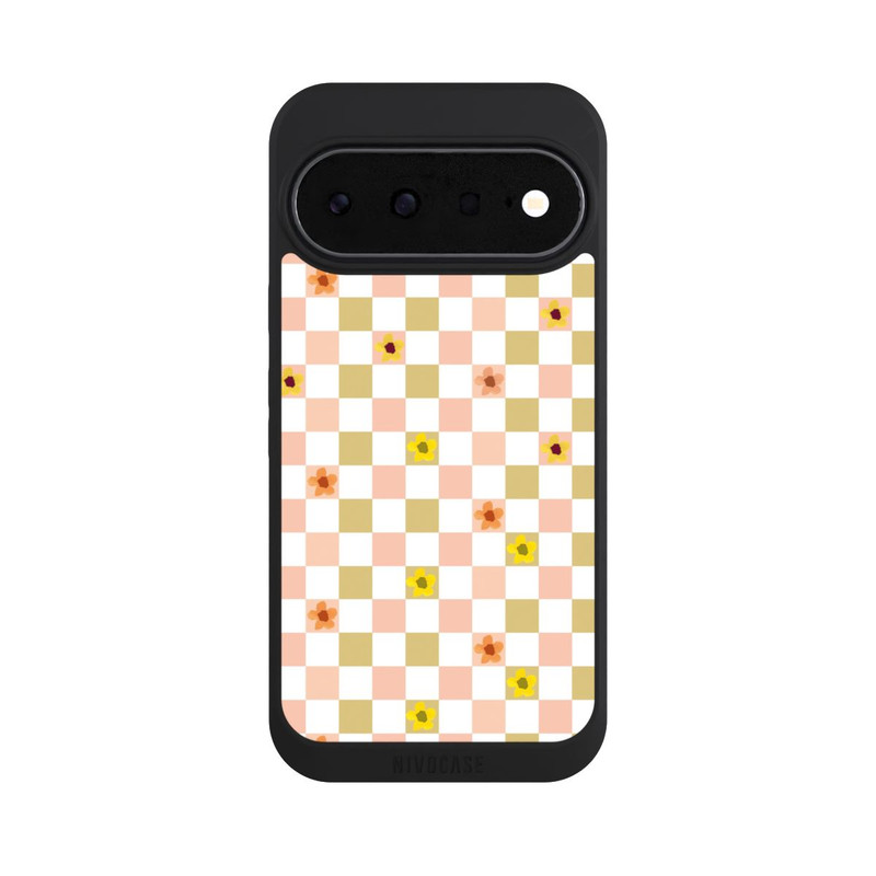 Pixel 11 NIVOpure Chèques Fleurs Pastel Nostalgiques