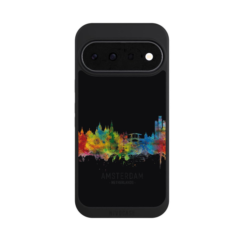 Pixel 11 NIVOpure Amsterdam Niederlande Skyline Schwarz