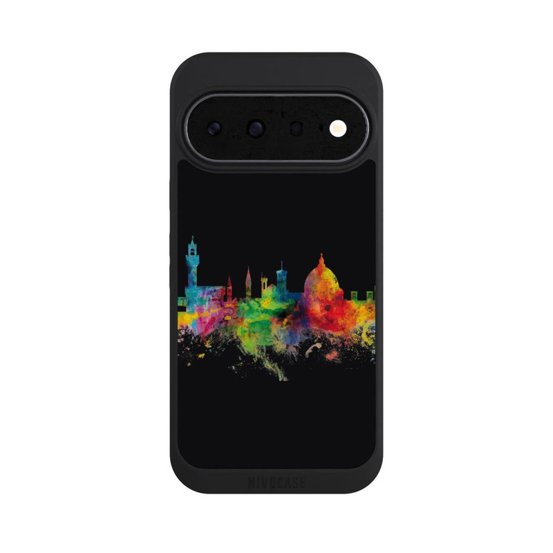 Pixel 11 NIVOpure Skyline von Florenz Italien Schwarz