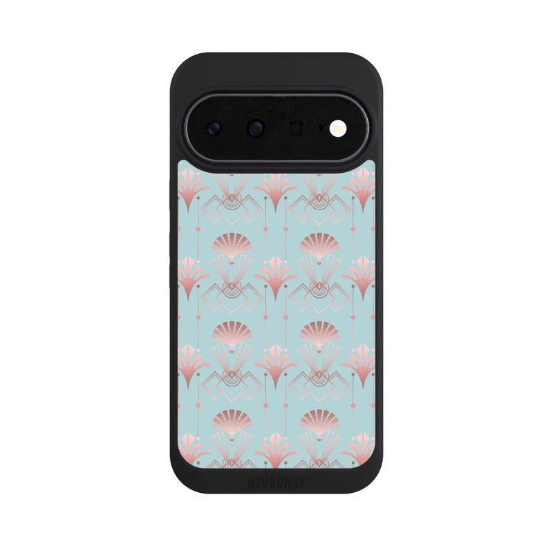 Pixel 11 NIVOpure Art Deco Rose Gold Elegance Blue