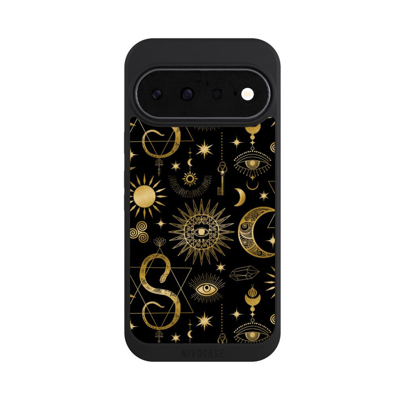Pixel 11 NIVOpure Himmlische Sonne und Mond Steampunk