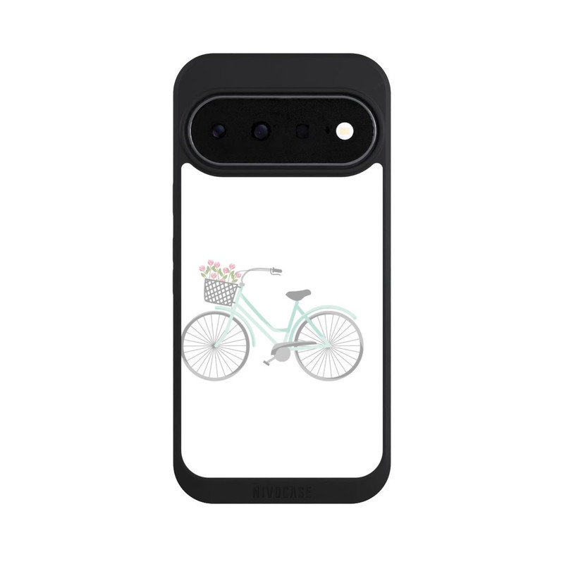 Pixel 11 NIVOpure Retro Fahrrad weißer Hintergrund 