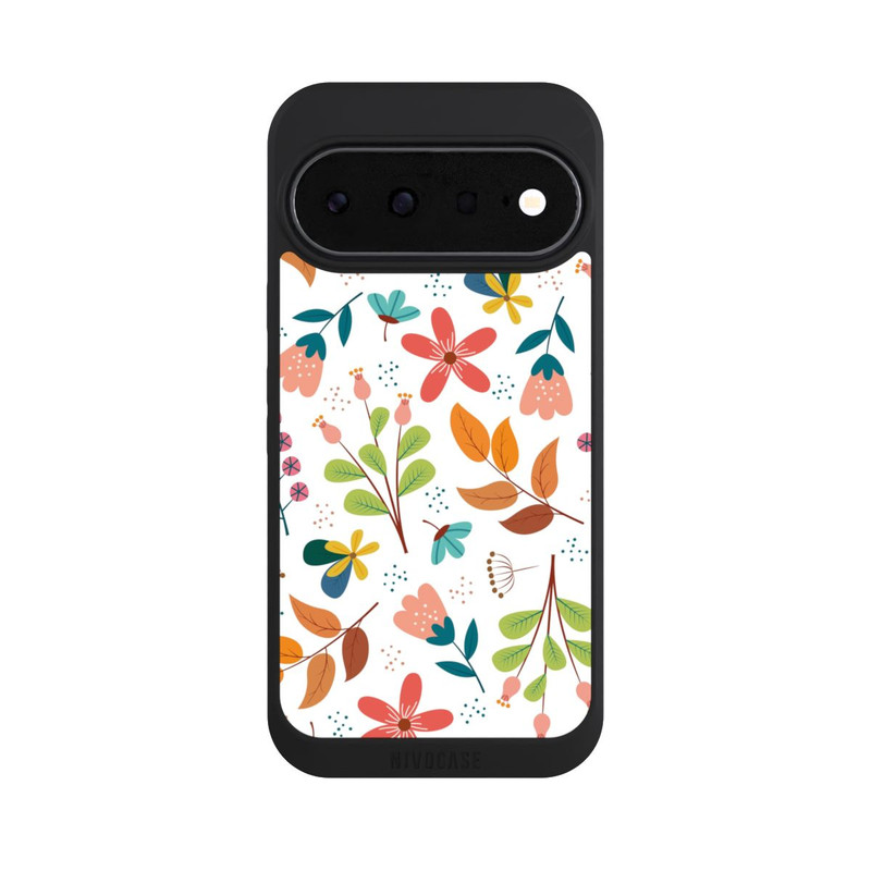 Pixel 11 NIVOpure Blüten und Blätter weiß