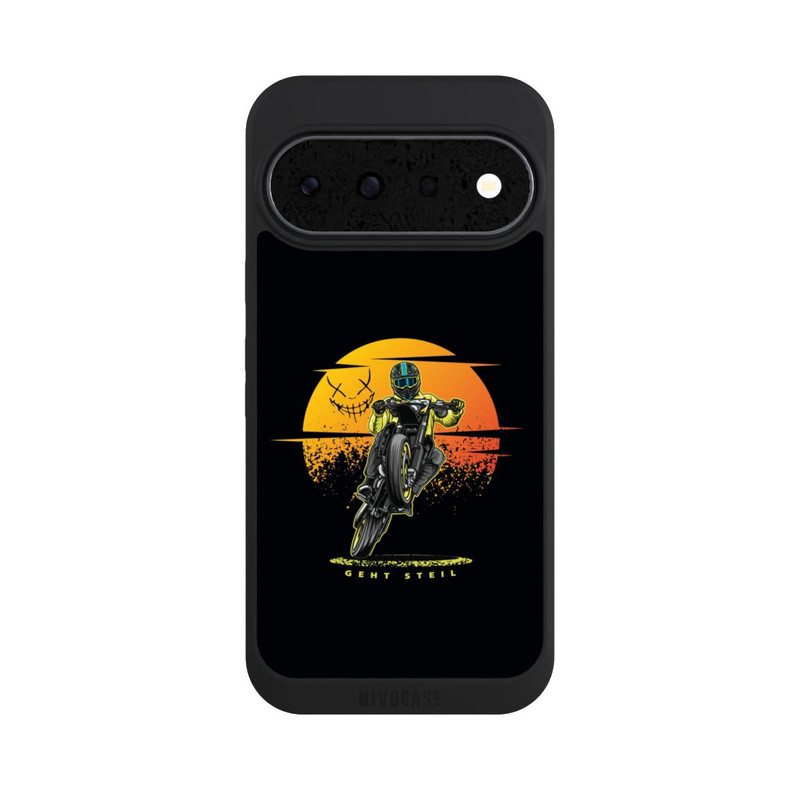 Pixel 11 NIVOpure Coucher de soleil Wheelie