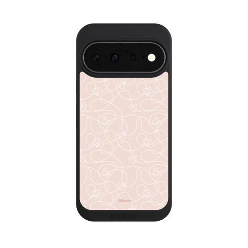 Google Pixel 11 NIVOpure Micky Line Art Muster Rosa