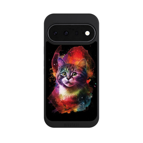 Google Pixel 11 NIVOpure Happy Kitty Schwarz