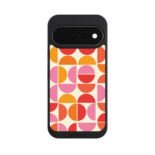 Google Pixel 11 NIVOpure Retro Trend Pattern Orange